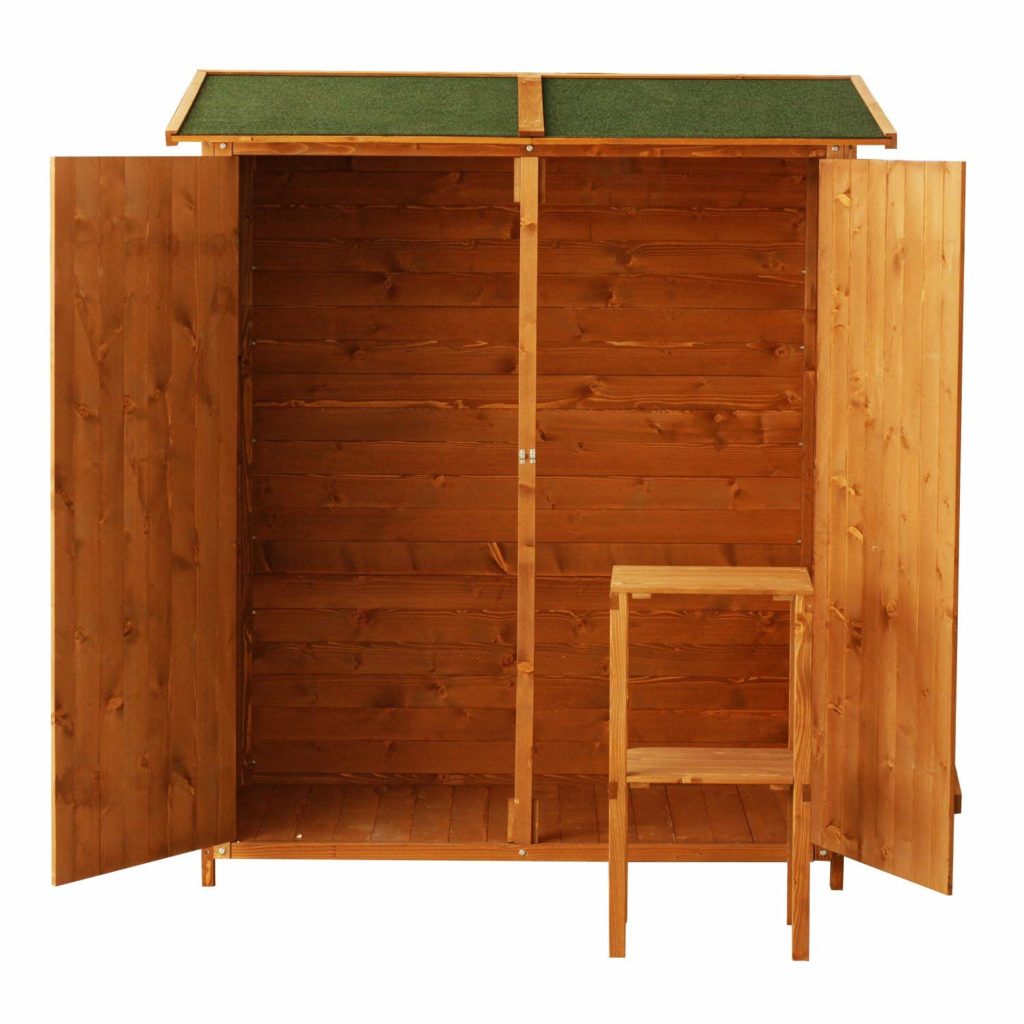 Armoire de jardin haute en bois Armoire de jardin