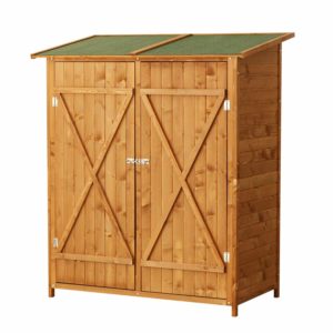 Armoire de jardin bois Homcom